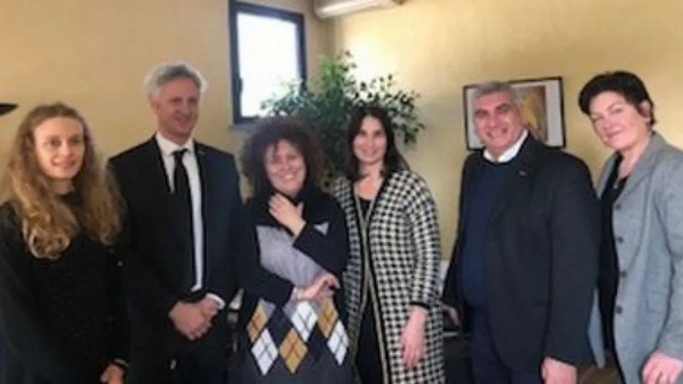i candidati del M5S con Patrizia Rinaldis