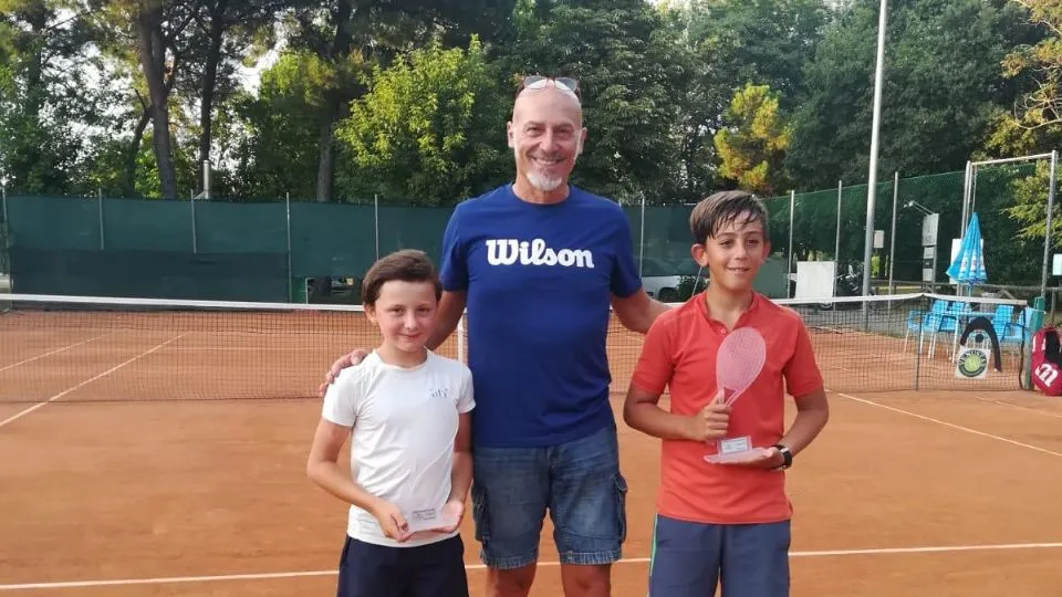 I finalisti dell’Under 12 maschile al Ct Venustas