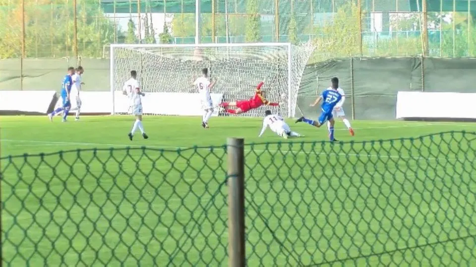 Il gol di Minardi che sblocca la partita