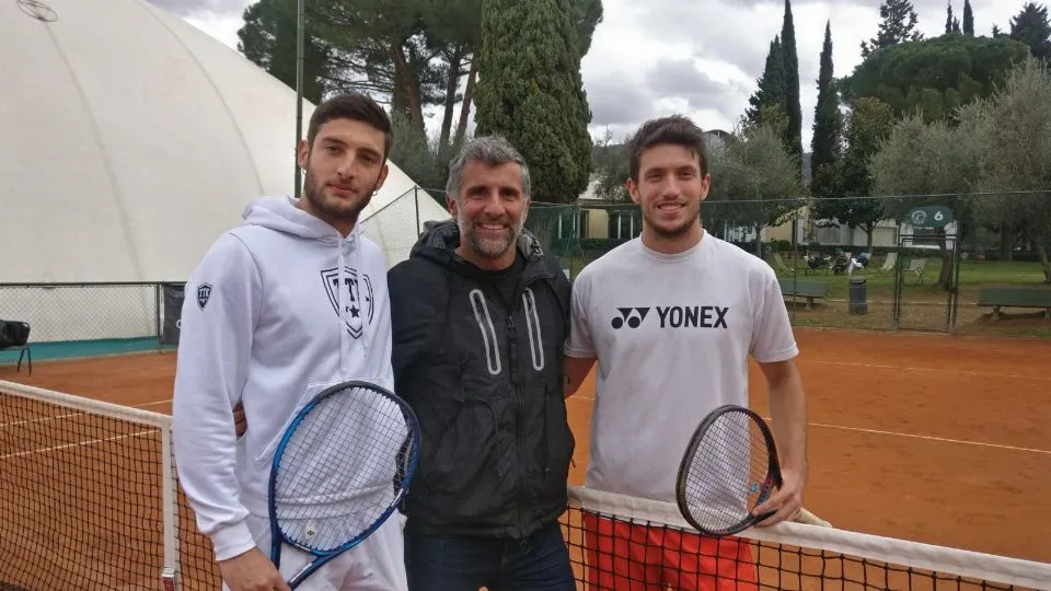 Galimberti con Picchione e Bertuccioli