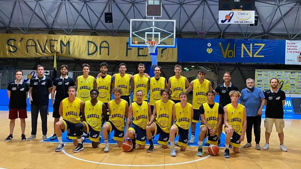 La squadra di C Silver degli Angels Santarcangelo