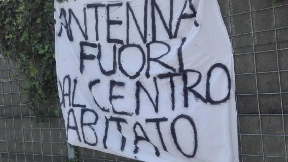 uno degli striscioni