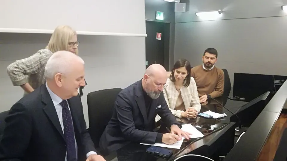 la firma dell’accordo