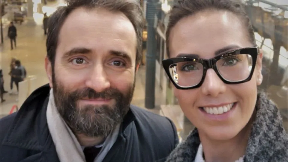 Bellucci e Fabbrani in immagine di repertorio
