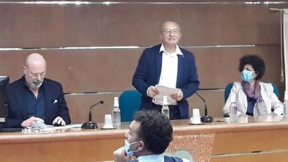 Bonaccini, Santi e il Prefetto