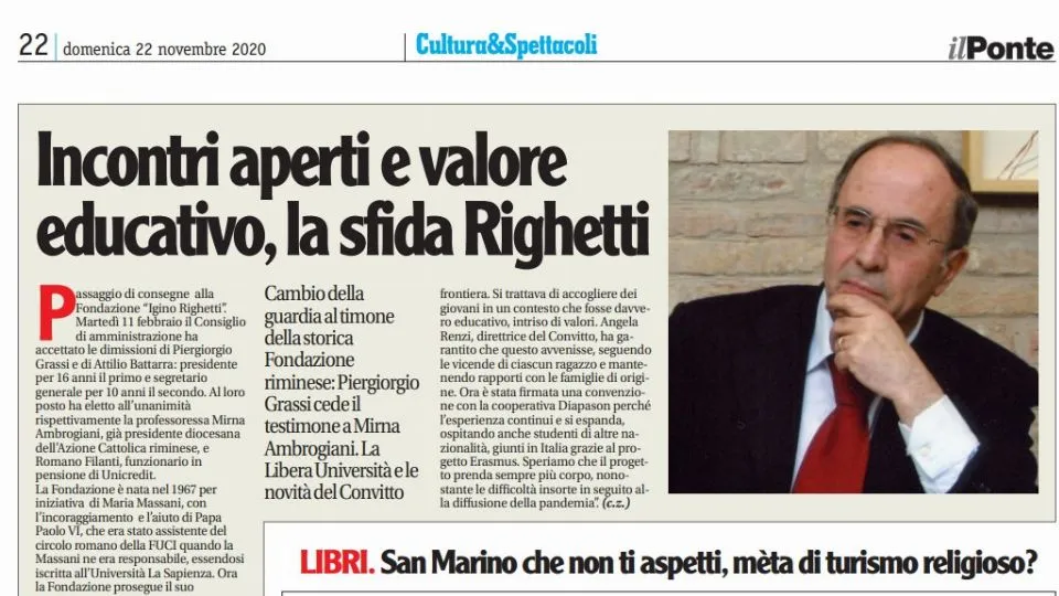 la pagina de Il Ponte

