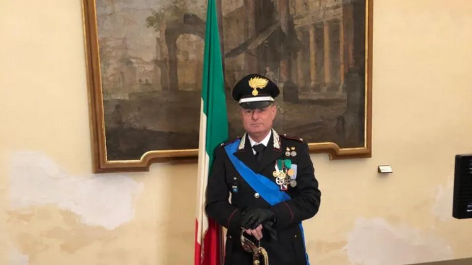 Il sottotenente Franco Carbone