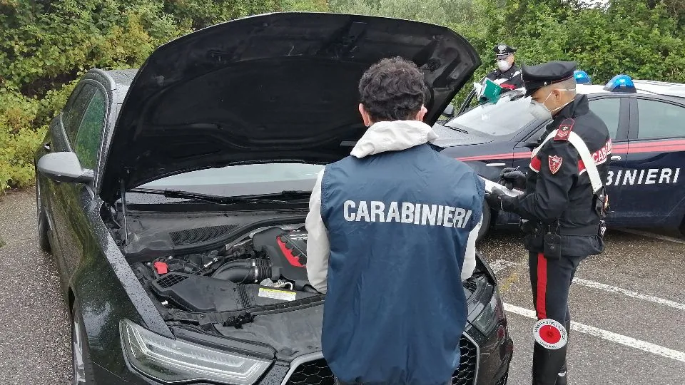 operazione Supercar dei carabinieri