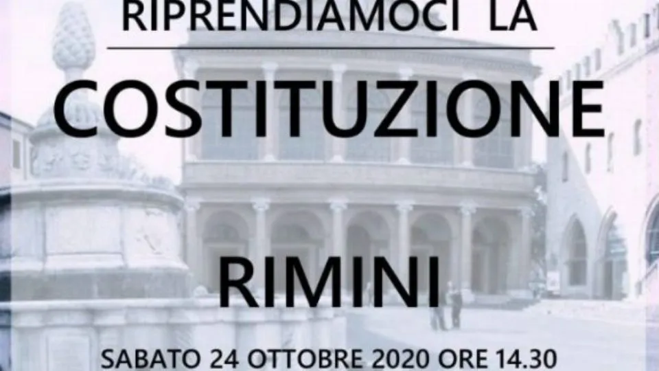 Riprendiamoci la Costituzione
