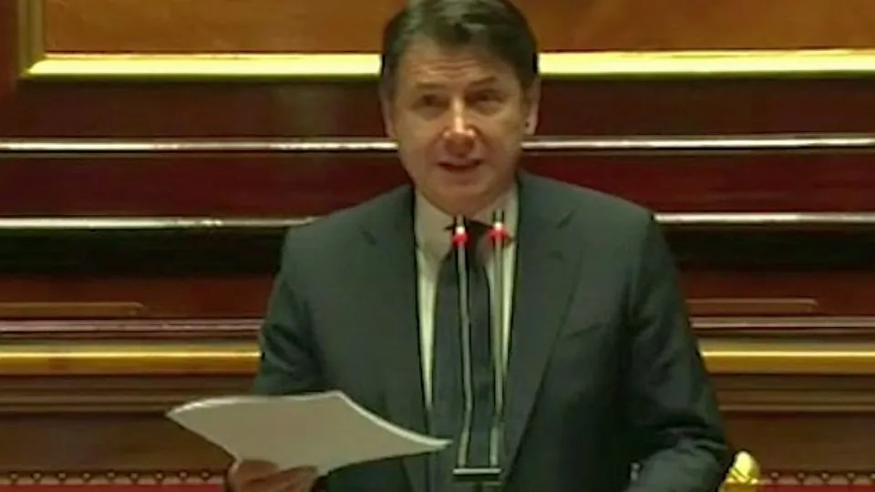 l’informativa del premier Conte al Senato
