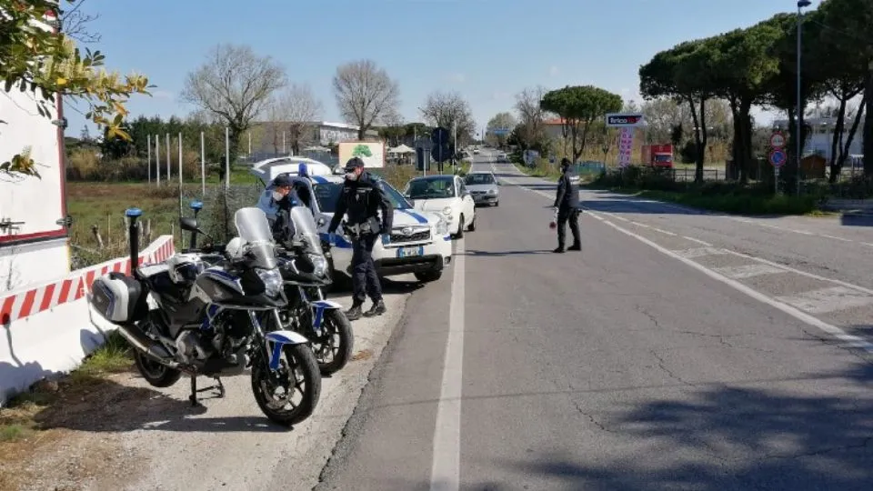 il varco Rimini-Riccione
