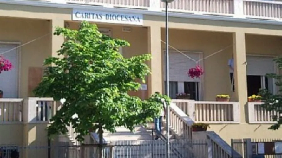 la sede della Caritas
