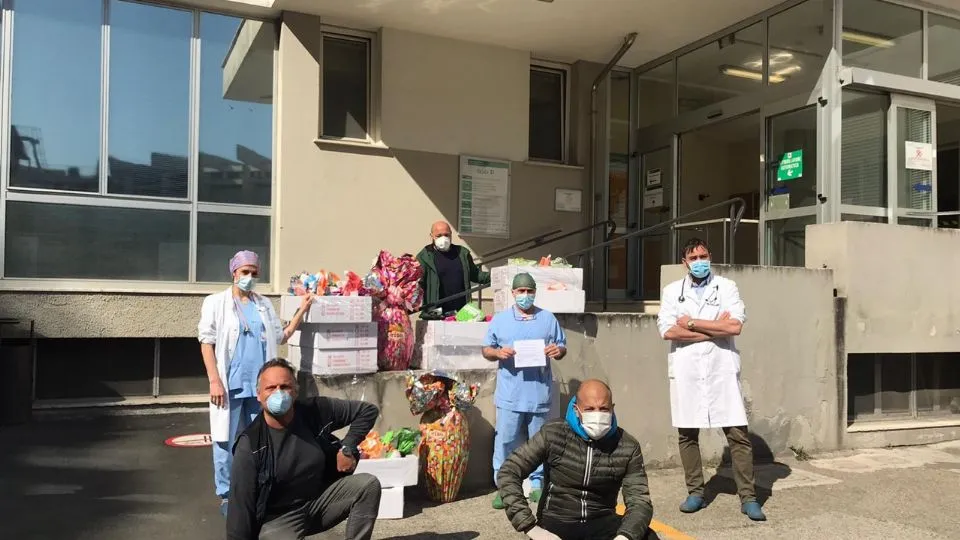La consegna in ospedale