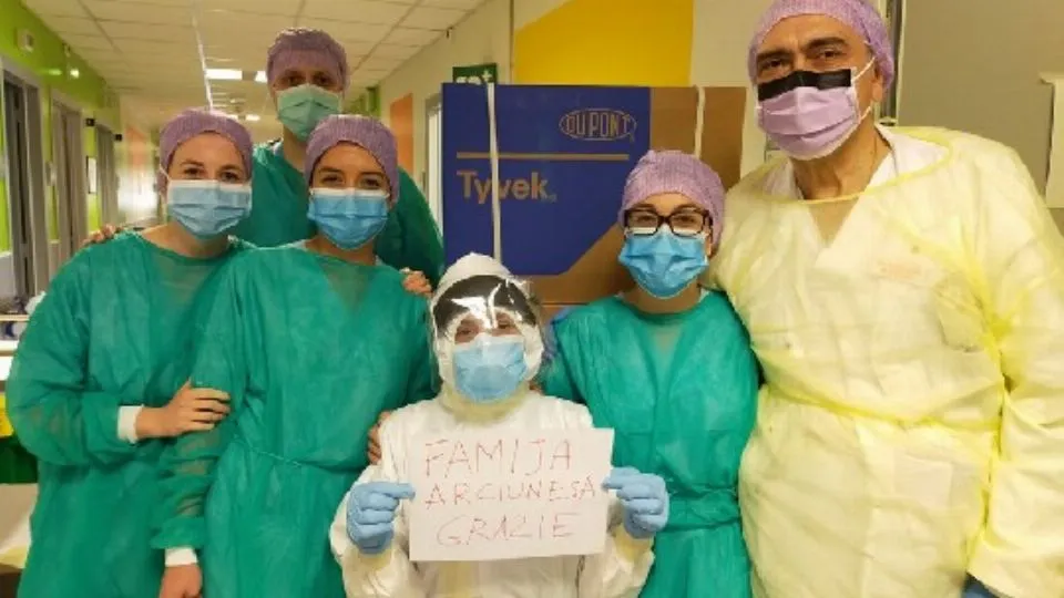 il ringraziamento dall’ospedale
