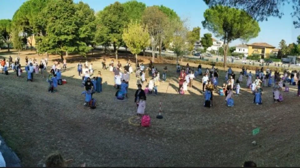 il primo giorno a San Giovanni in Marignano