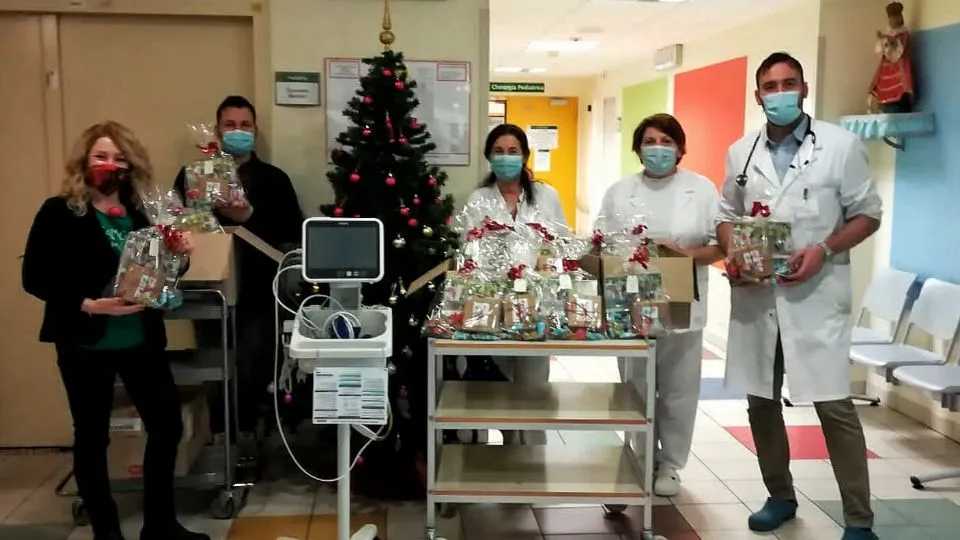 il momento della donazione
