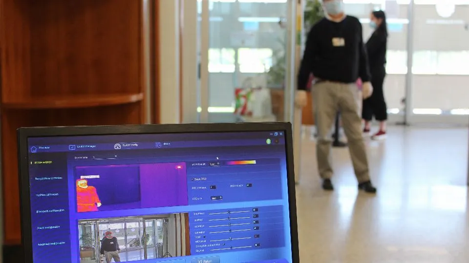 il thermoscanner attivo all’ospedale di San Marino