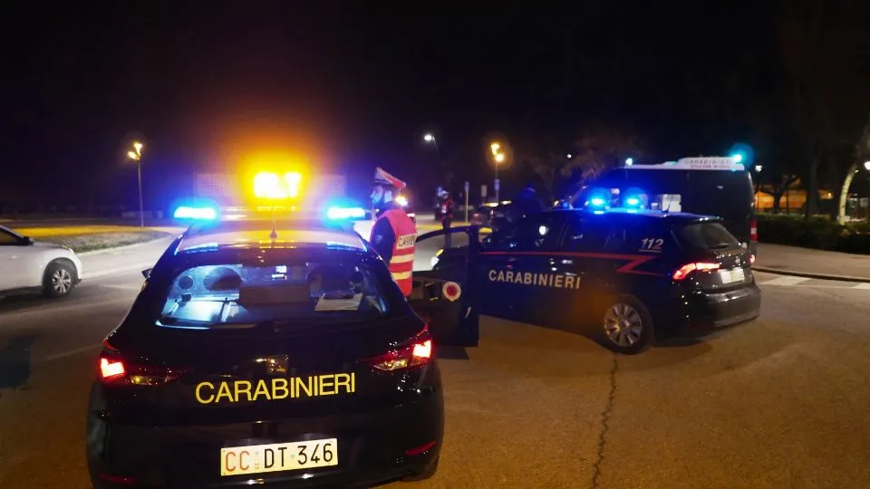 carabinieri di Rimini impegnati in controlli