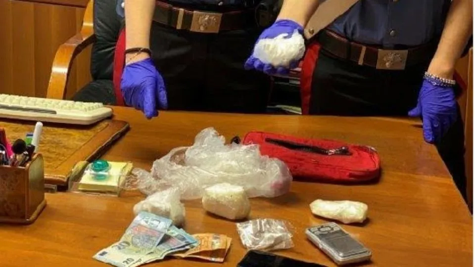 la droga sequestrata