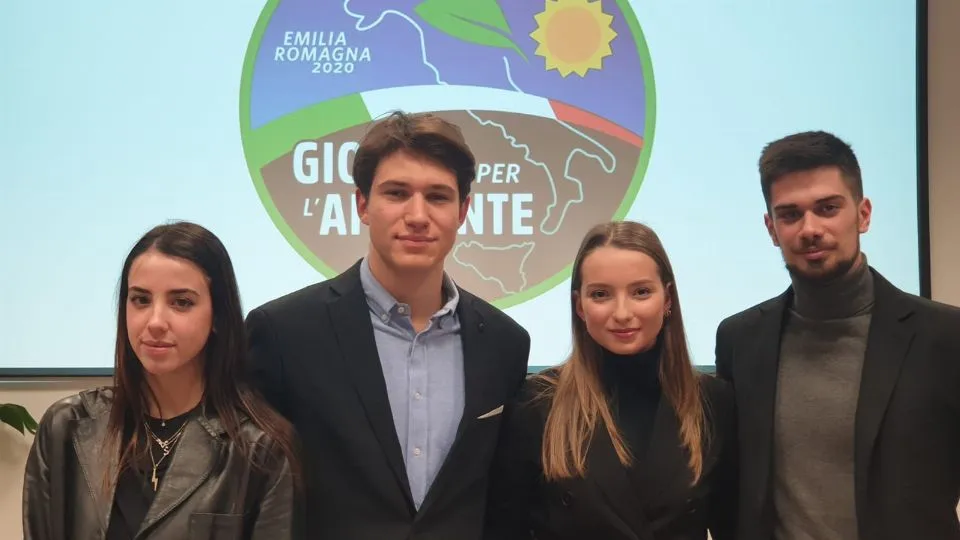 i quattro candidati di Giovani per l’Ambiente
