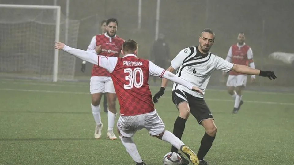 Luca Ortibaldi in azione