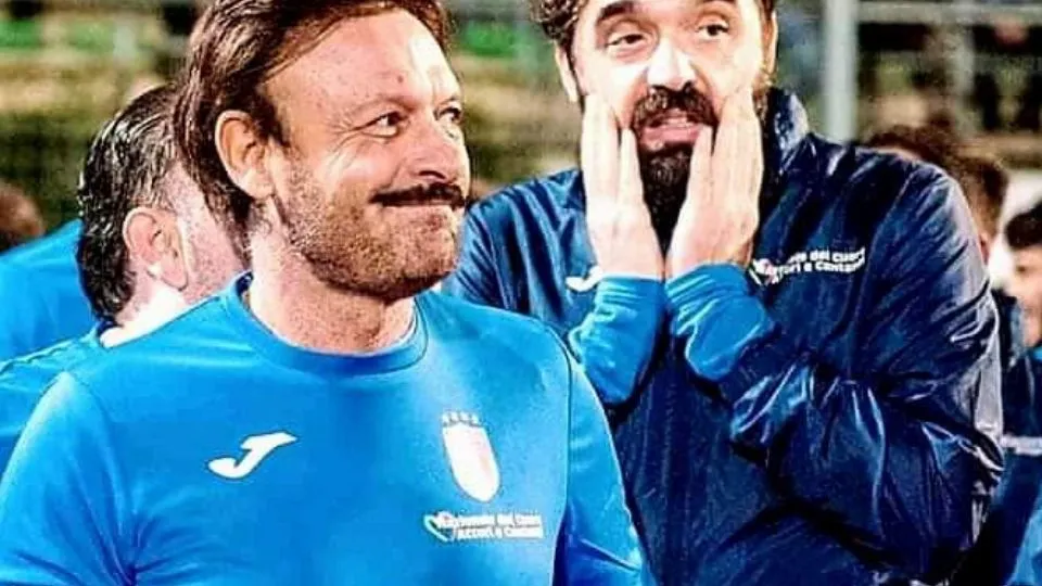Totò Schillaci e Mario Fucili