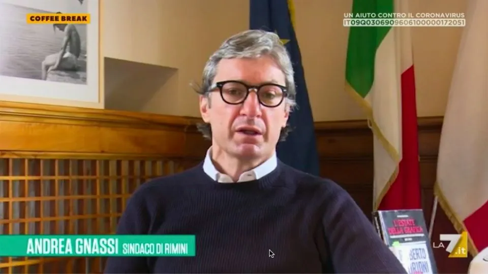 il sindaco ospite di La7
