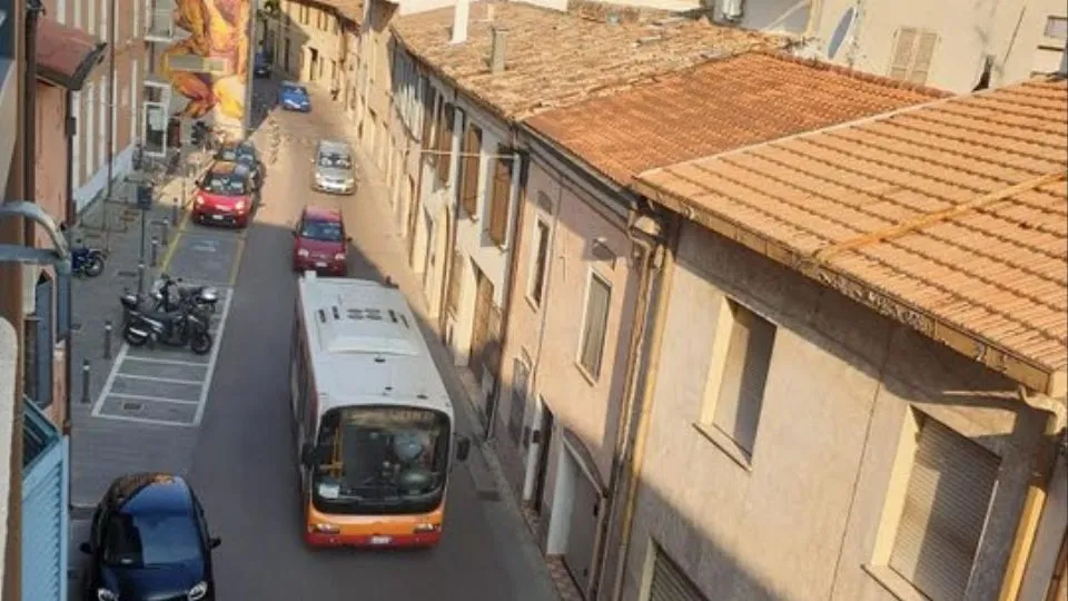 traffico in via Ducale
