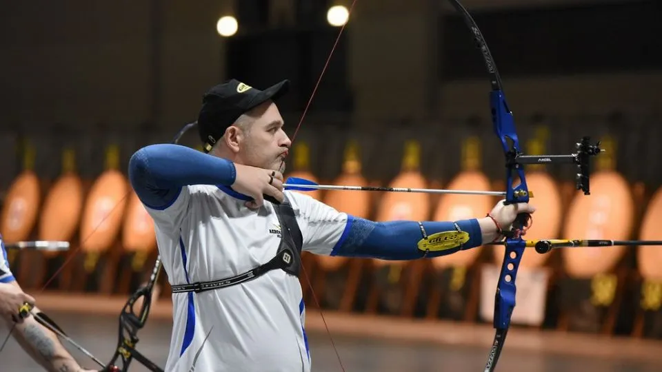 Michele Frangilli, campione in carica indoor