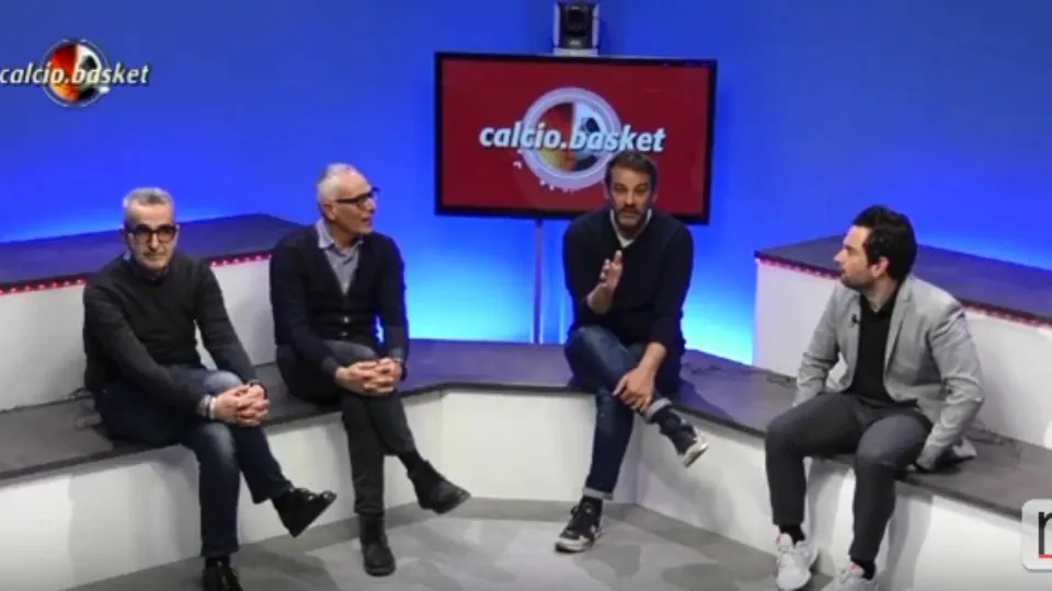 Giovanni Colella ospite a Calcio.Basket