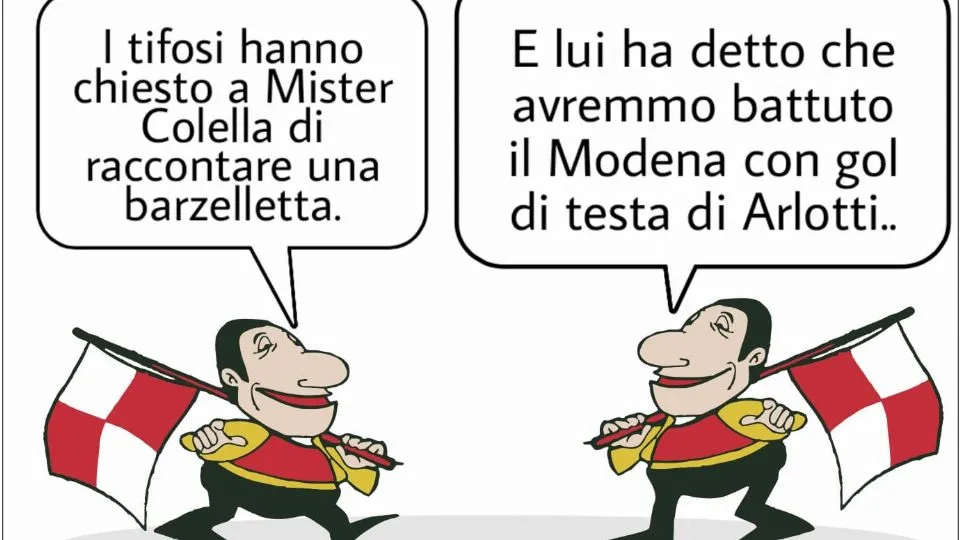 La vignetta di Baio dopo Rimini-Modena