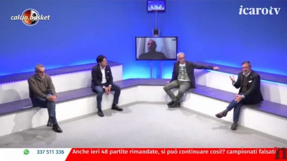 Un momento della diretta