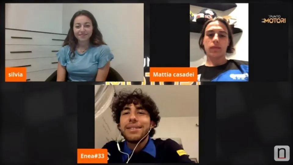 Un momento della diretta