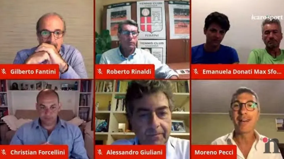 Un momento della diretta
