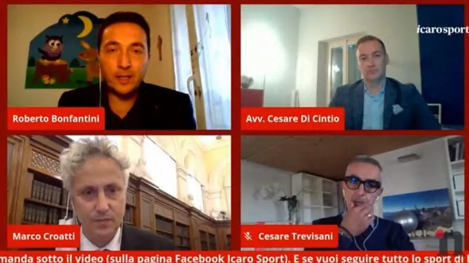 Un momento della diretta