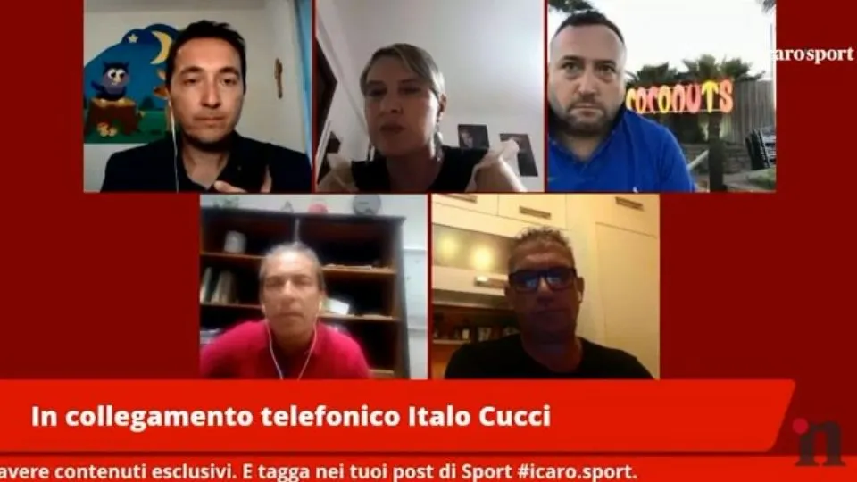 Un momento della diretta