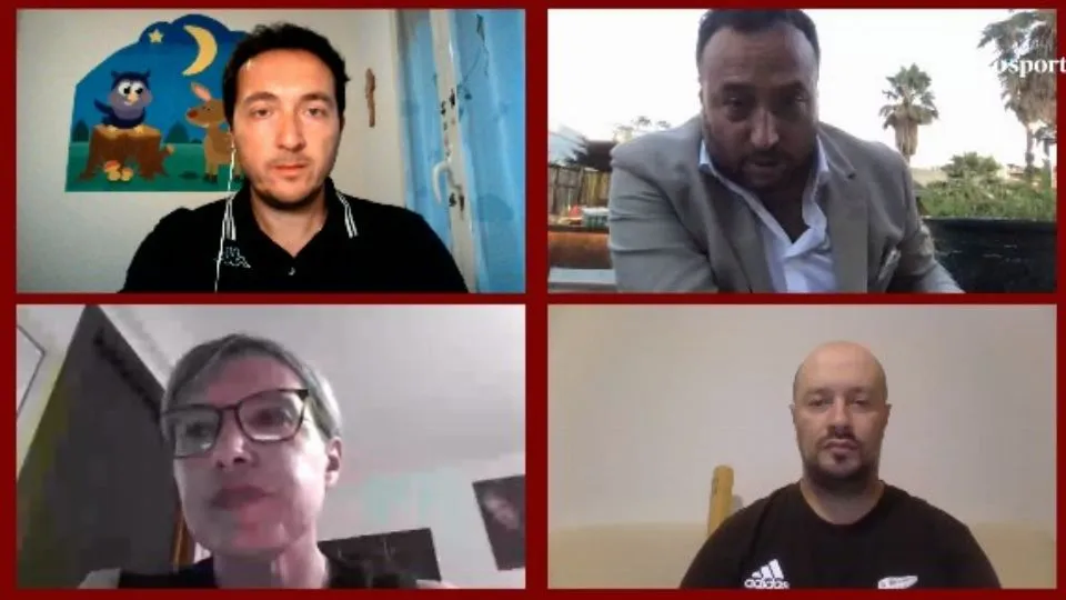 Un momento della diretta
