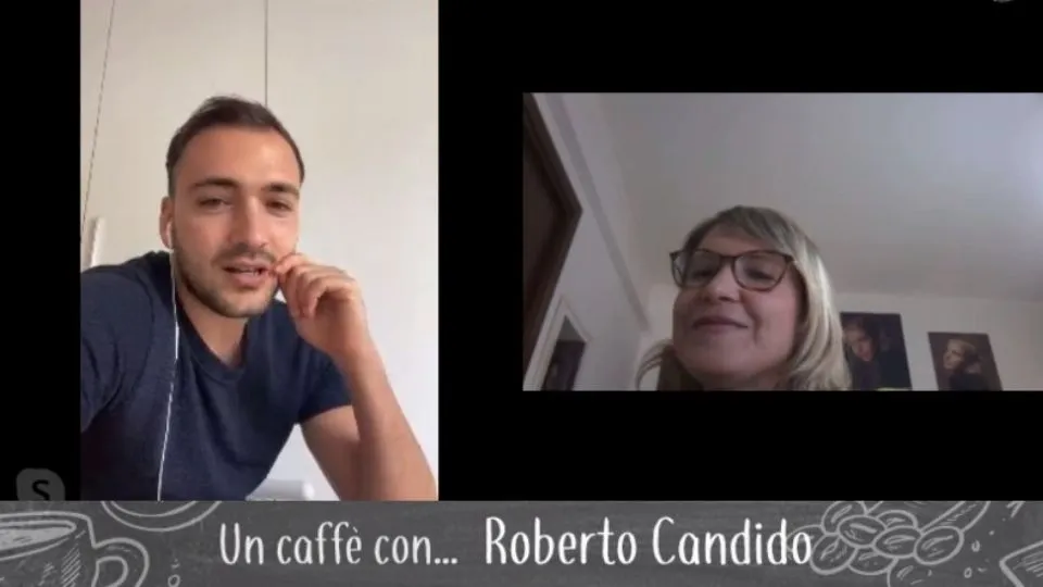 Un momento della diretta
