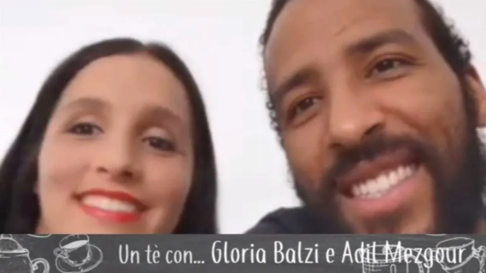 Gloria Balzi e Adil Mezgour

