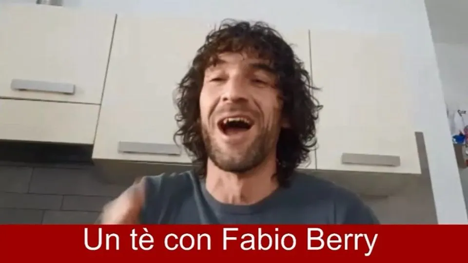 Un momento della diretta con Fabio Berry