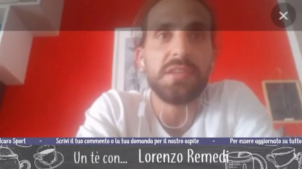 Lorenzo Remedi in collegamento Skype