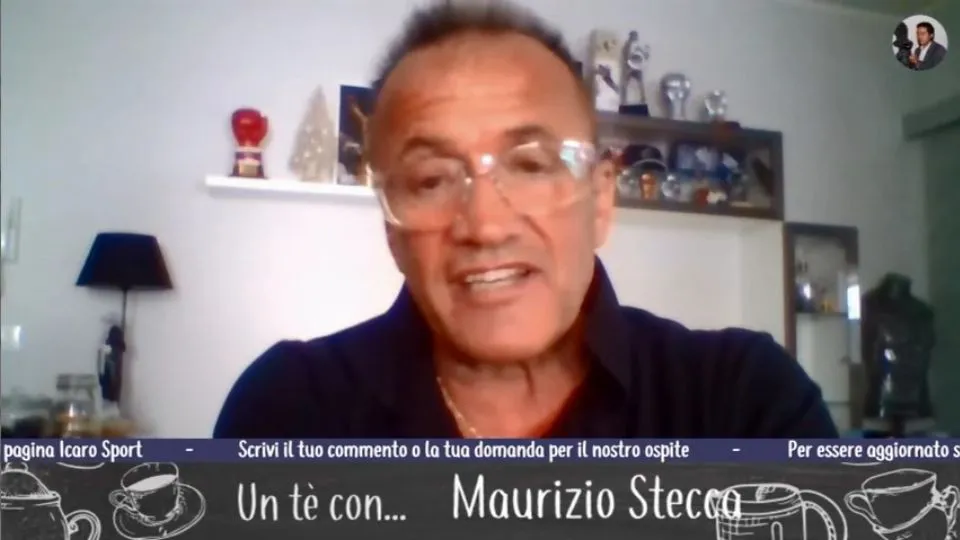 Maurizio Stecca in diretta Facebook