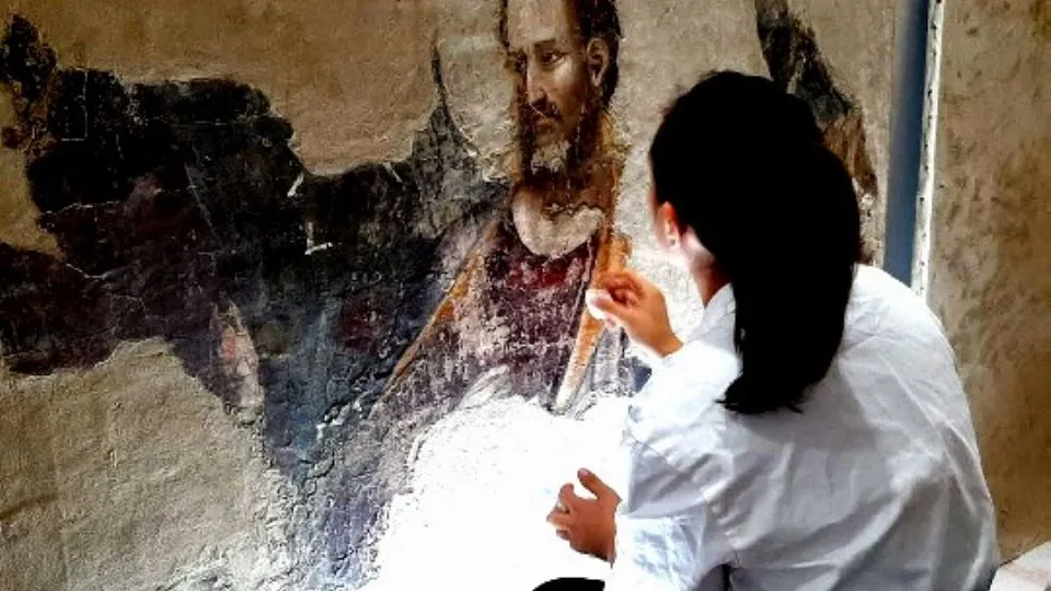 restauro in corso