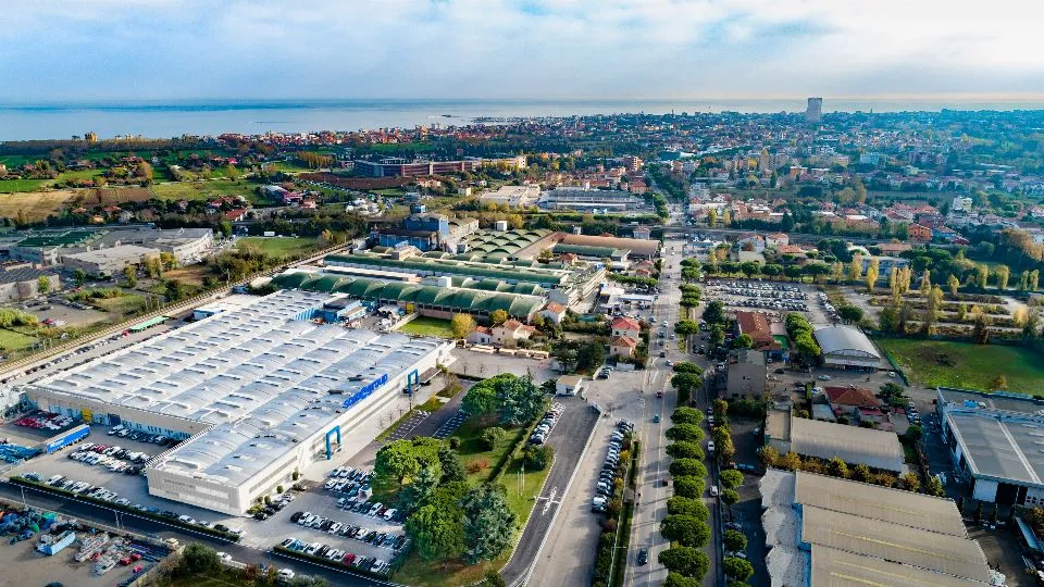 Scm Group Rimini veduta aerea
