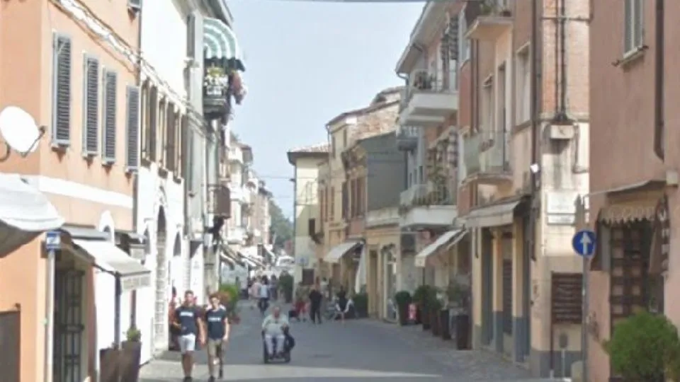 il centro di Rimini