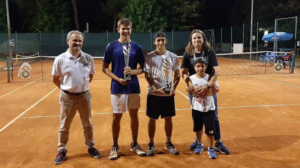 La premiazione di Filippi e Calogero
