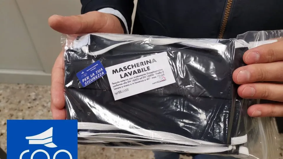 le mascherine donate
