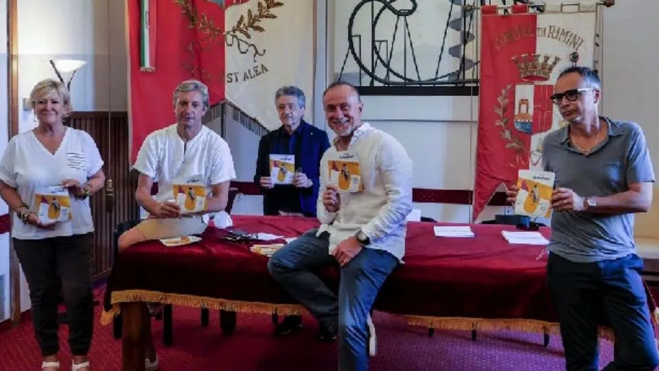 foto di gruppo in conferenza stampa