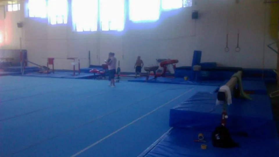 I lavori in palestra