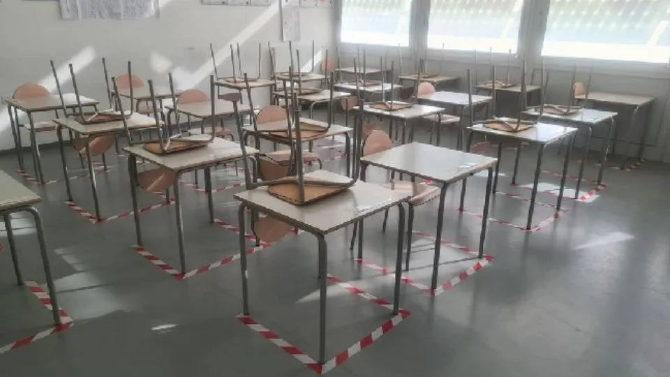 una classe della primaria Lunedei